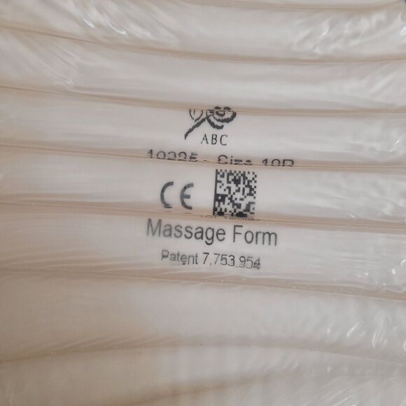 ABC Massage Form Asymmetric 10225 Blush Size 10R w/ Case - Picture 3 of 5